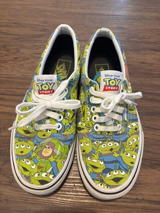 Vans Shoes - Vans Toy Story Alien Low-Top Sneakers - Green/Blue